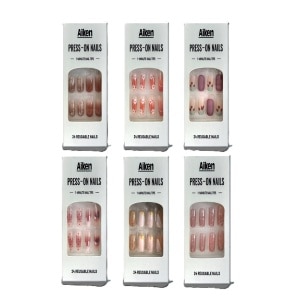 GWP Aiken Pink Press-On Nails 1s