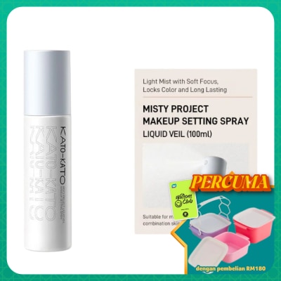 KATO-KATO - Misty Project Liquid Veil Makeup Setting Spray 100ml - 03