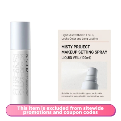 KATO-KATO - Misty Project Liquid Veil Makeup Setting Spray 100ml - 03