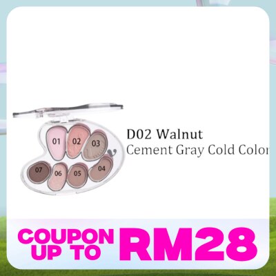 VEECCI Artist Seven-color Eyeshadow Palette D02