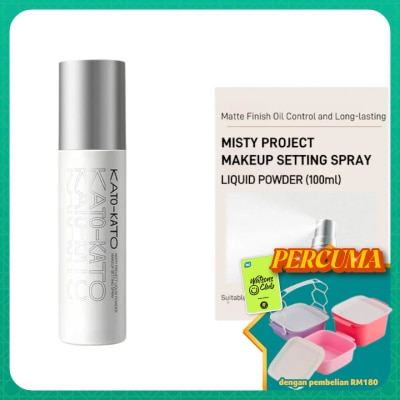 KATO-KATO - Misty Project Liquid Loose Powder Makeup Setting Spray 100ml - 04