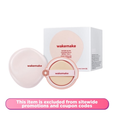 WAKEMAKE - Water Glow Coating Balm Refill Set 0.5 Natural Pale