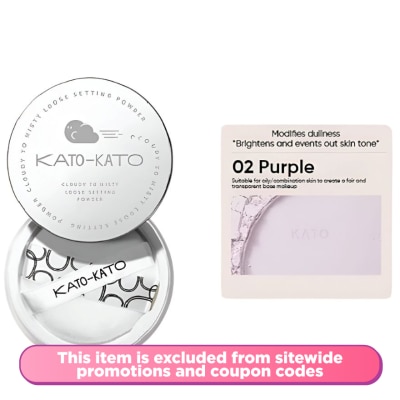 KATO-KATO - Cloudy to Misty Loose Setting Powder Oil Control 02