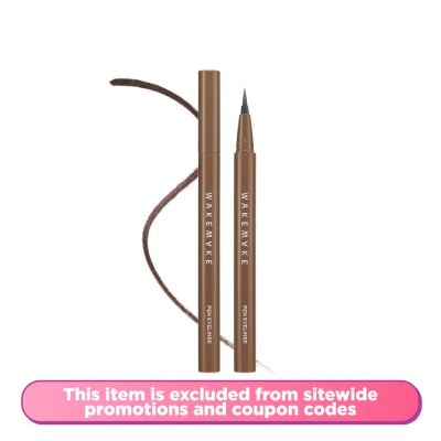 WAKEMAKE - Any Proof Pen Eyeliner 03 Dark Brown
