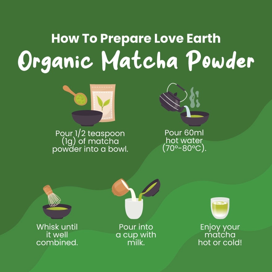 Organic Matcha Powder 80g