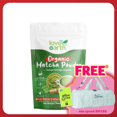 LOVE EARTH Organic Matcha Powder 80g