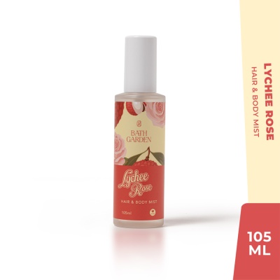 BATH GARDEN - Lychee Rose Body & Hair Mist 105ml image
