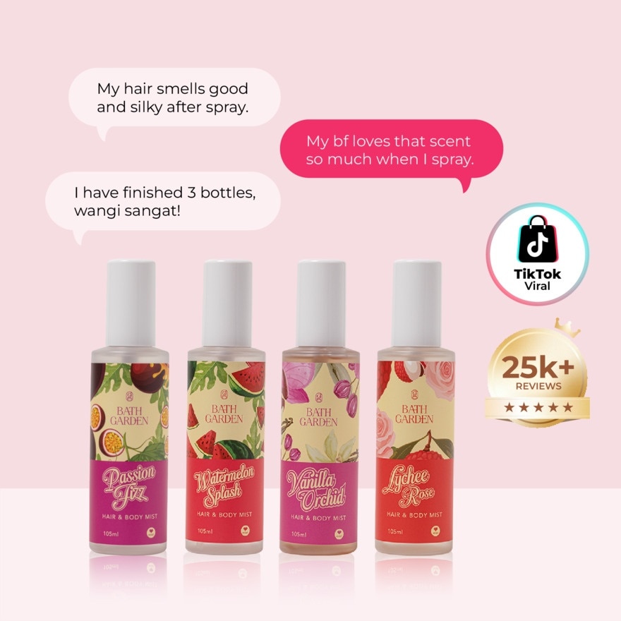 Passion Fizz Body & Hair Mist 105ml