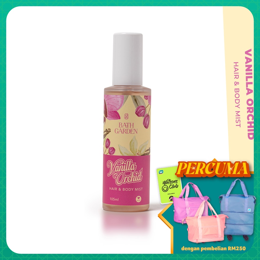 Vanilla Orchid Body & Hair Mist 105ml