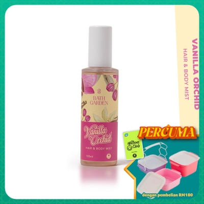 BATH GARDEN - Vanilla Orchid Body & Hair Mist 105ml