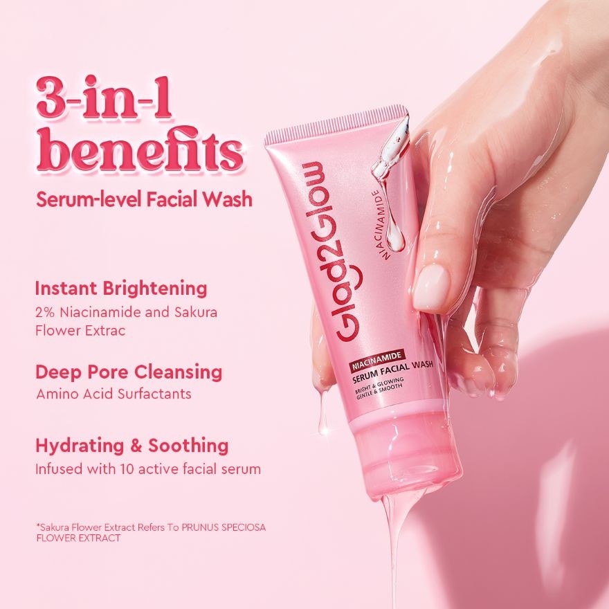 Niacinamide Serum Facial Wash 70ml