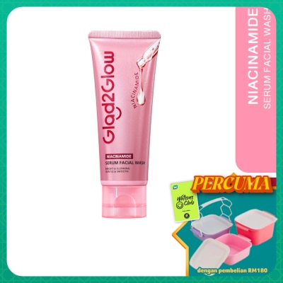 GLAD2GLOW - Niacinamide Serum Facial Wash 70ml