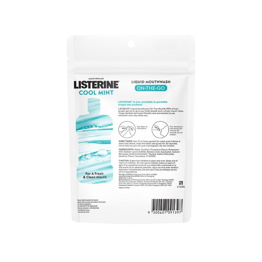 Cool Mint Zero Sachet 10ml x15s