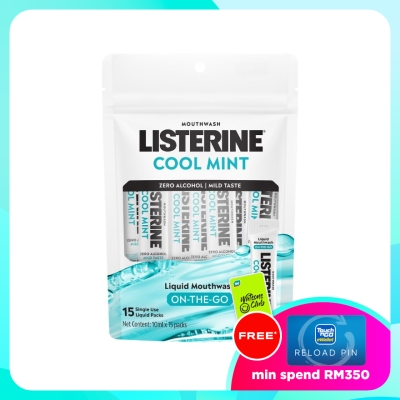 LISTERINE Cool Mint Zero Sachet 10ml x15s image