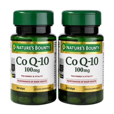 NATURE'S BOUNTY - Co Q-10 100mg Q-Sorb 2x30's