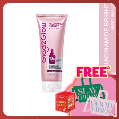 GLAD2GLOW Niacinamide Bright Body Serum 180ml