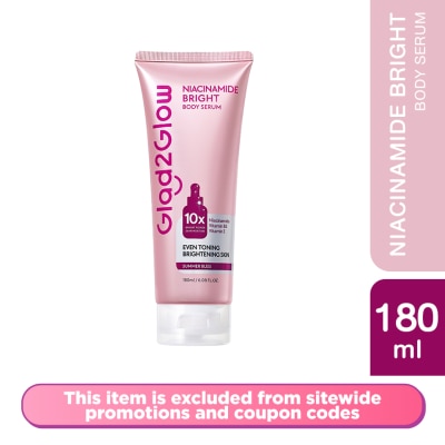 GLAD2GLOW - Niacinamide Bright Body Serum 180ml