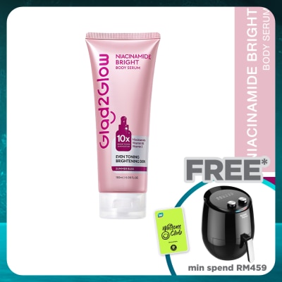 GLAD2GLOW Niacinamide Bright Body Serum 180ml