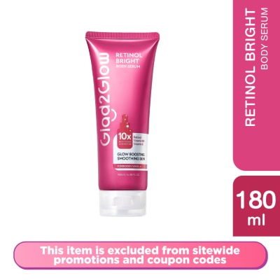GLAD2GLOW - Retinol Bright Body Serum 180ml