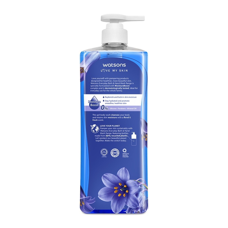 Bluebell Scented Gel Body Wash 1000ML