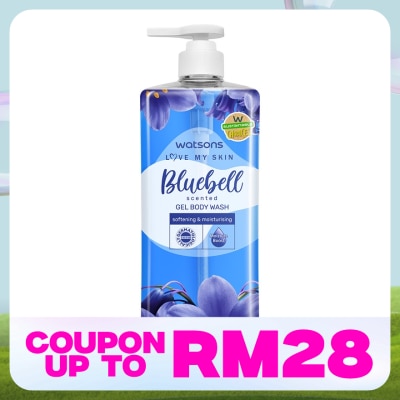 WATSONS Bluebell Scented Gel Body Wash 1000ML
