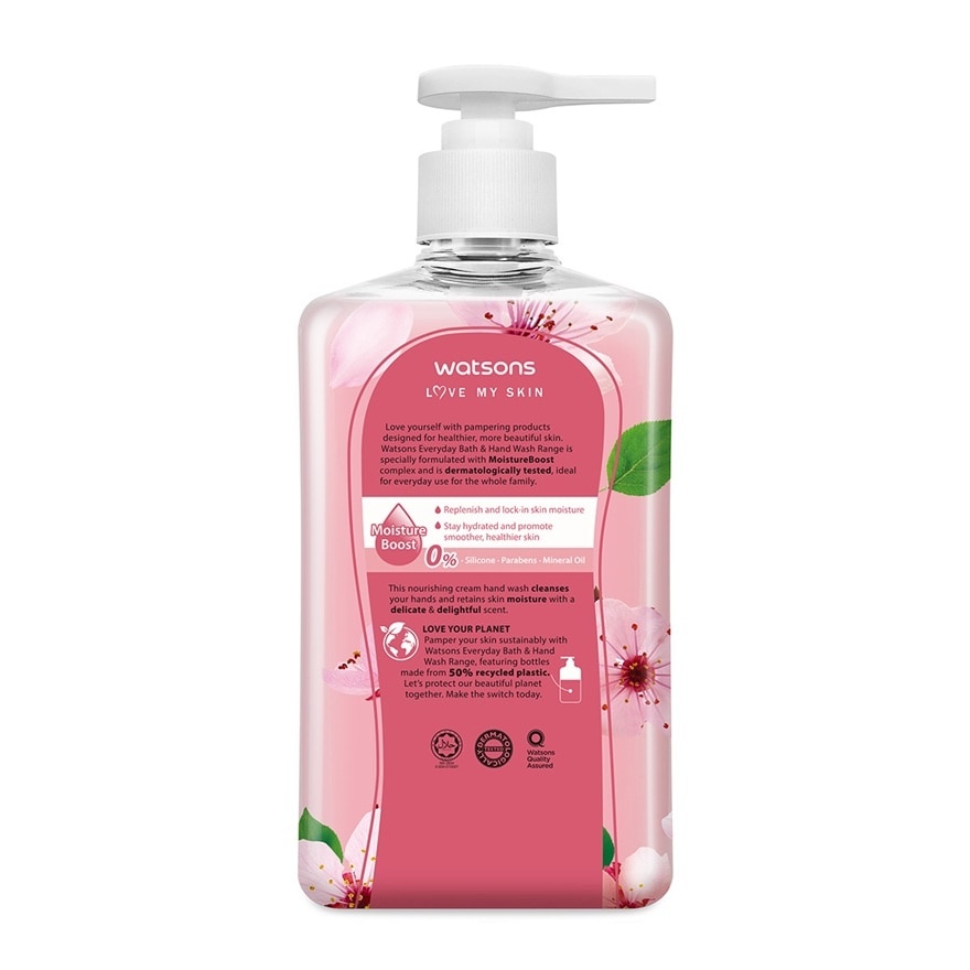 Cherry Blossom Scented Cream Hand Wash 500ML