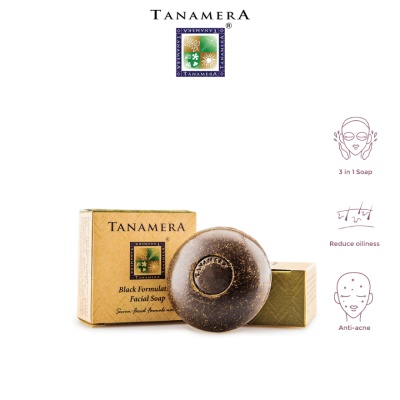 TANAMERA - Black Formulation Facial Soap 60g
