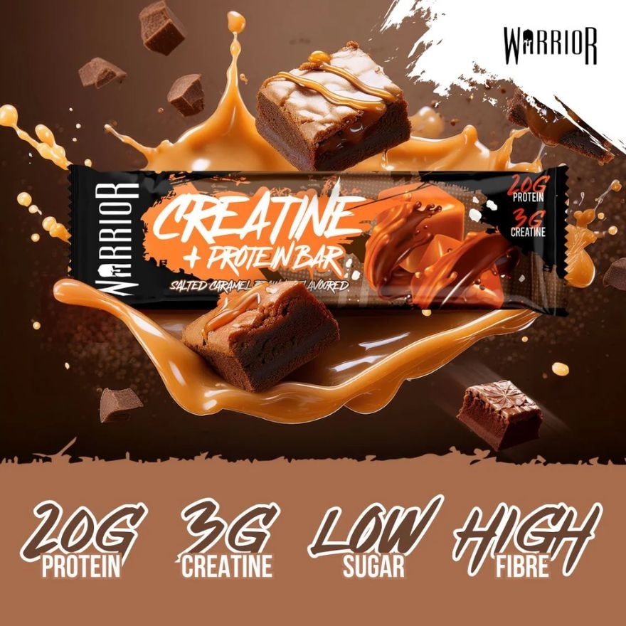 Creatine Protein Bar Salted Caramel Brownie 75g