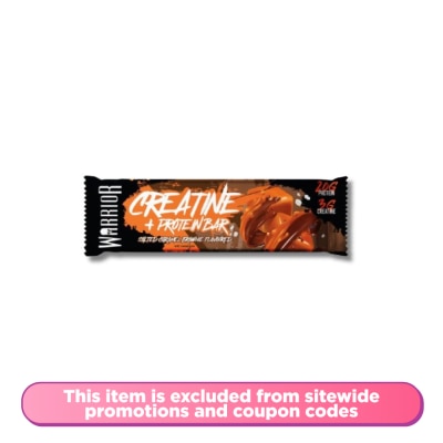 WARRIOR - Creatine Protein Bar Salted Caramel Brownie 75g