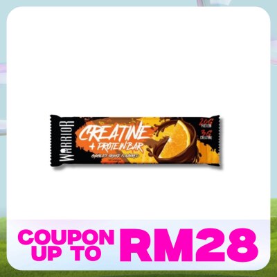 WARRIOR Creatine Protein Bar Chocolate Orange 75G