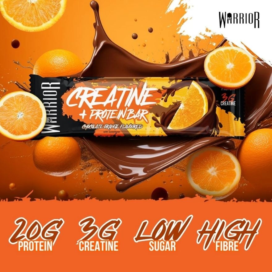 Creatine Protein Bar Chocolate Orange 75G