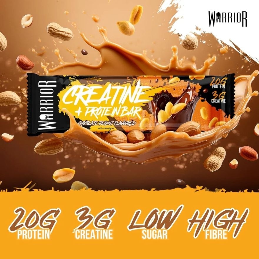Creatine Protein Bar Chocolate Peanut 75G