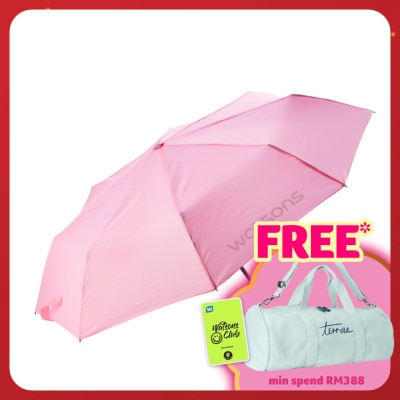 WATSONS Umbrella Transparent UV Coat 21inch Pink 1s
