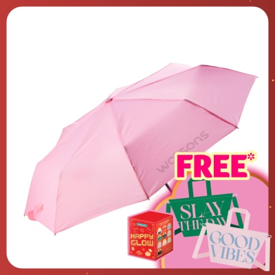 WATSONS Umbrella Transparent UV Coat 21inch Pink 1s
