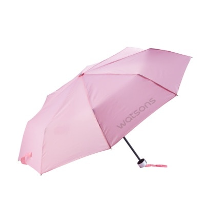 WATSONS Umbrella Transparent UV Coat 21inch Pink 1s
