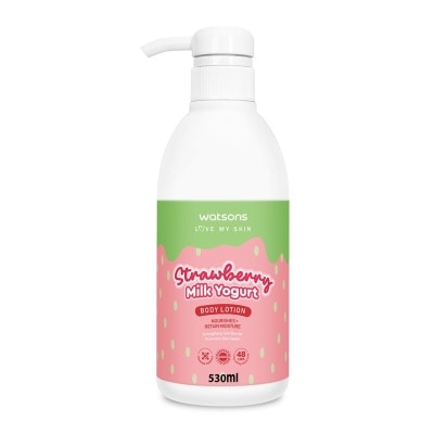 WATSONS Milk Yogurt Body Lotion Strawberry Extract 530ML
