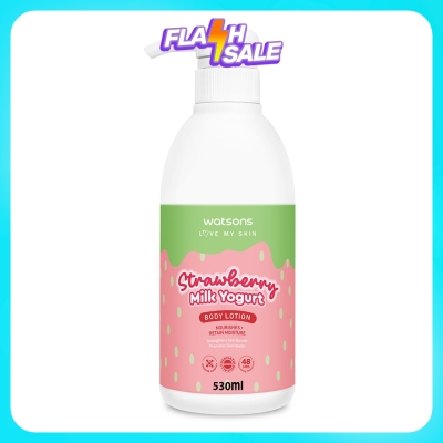 WATSONS - Milk Yogurt Body Lotion Strawberry Extract 530ML image