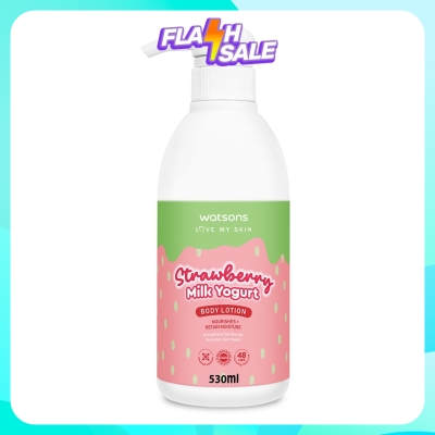 WATSONS Milk Yogurt Body Lotion Strawberry Extract 530ML image