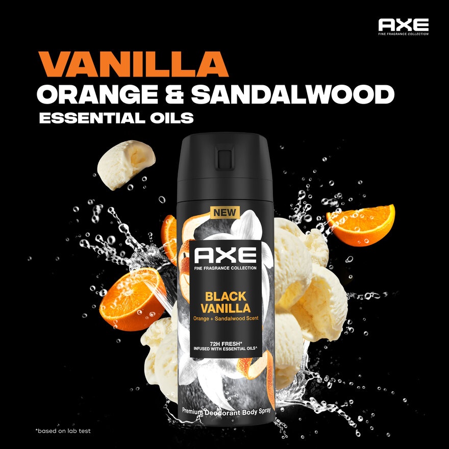 Deodorant Spray Black Vanilla 135ml image