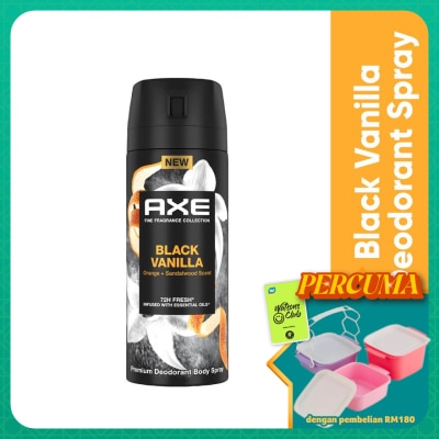 AXE - Deodorant Spray Black Vanilla 135ml