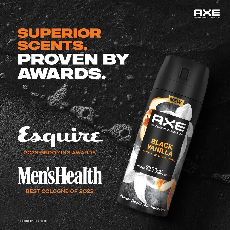 Deodorant Spray Black Vanilla 135ml