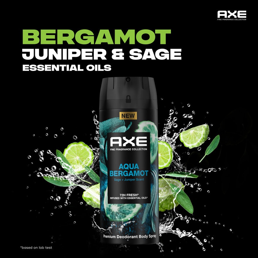 Deodorant Spray Aqua Bergamot 135ml image