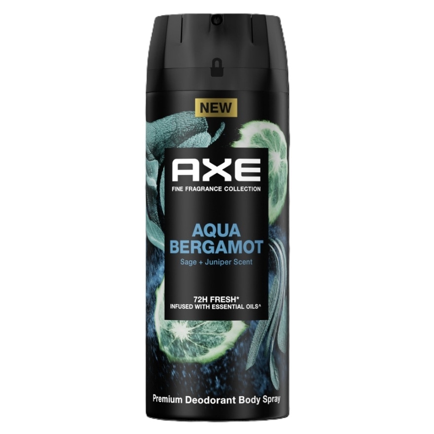 Deodorant Spray Aqua Bergamot 135ml