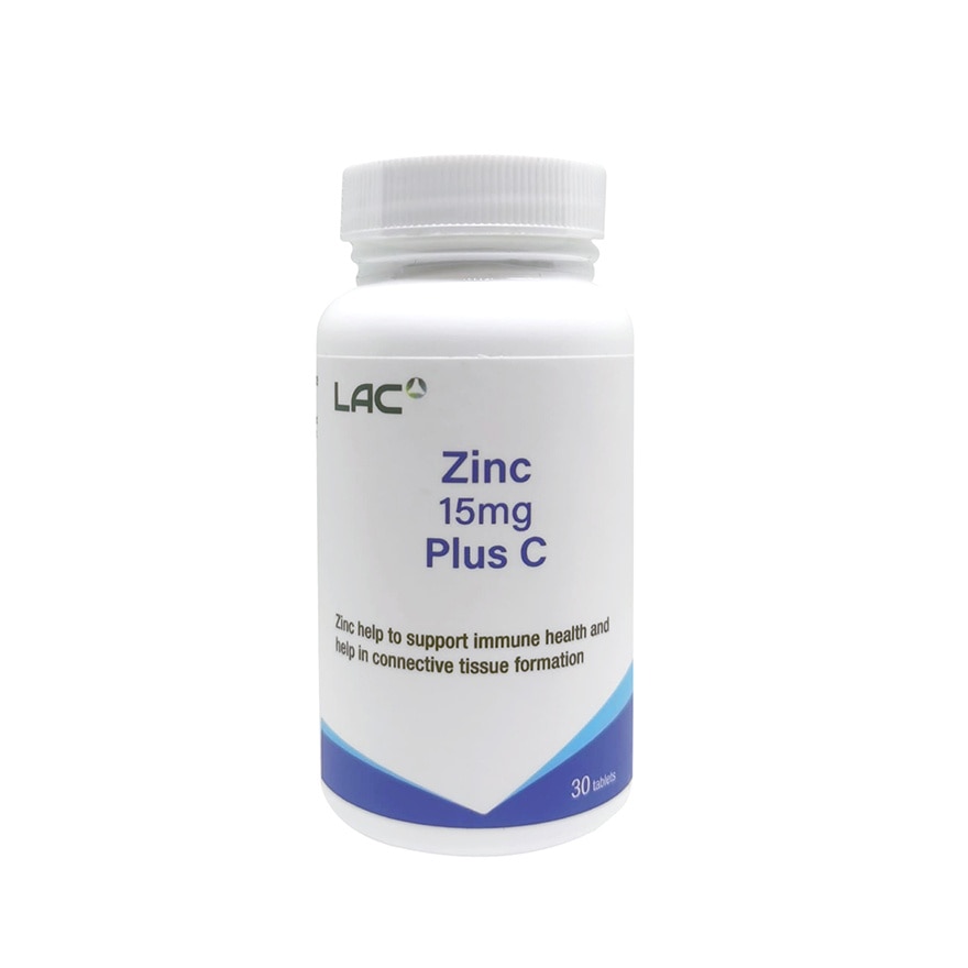 Zinc 15mg Plus C Tablet 30s