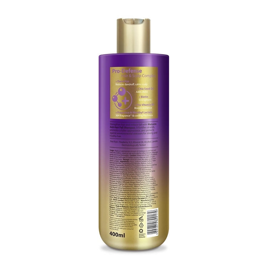 Pro-Defense Anti Hair Fall Shampoo 400ML