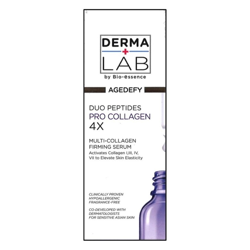 Agedefy Duo Peptides Pro Collagen 4X Multi-Collagen Firming Serum 30ml image