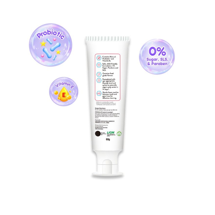 Probiotic Toothpaste Peach Berry 60g (6Yrs+) image