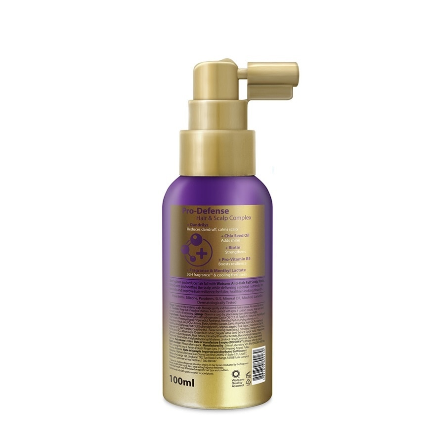 Pro-Defense Anti Hair Fall Sclap Tonic 100ML