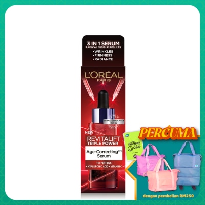 L'OREAL PARIS SKIN CARE - Loreal Revitalift Triple Action Serum 30ml