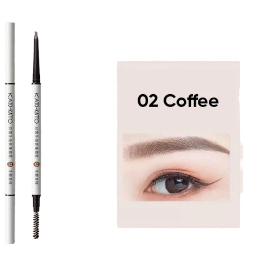 Blade Double Headed Eyebrow Pencil 02 Coffee